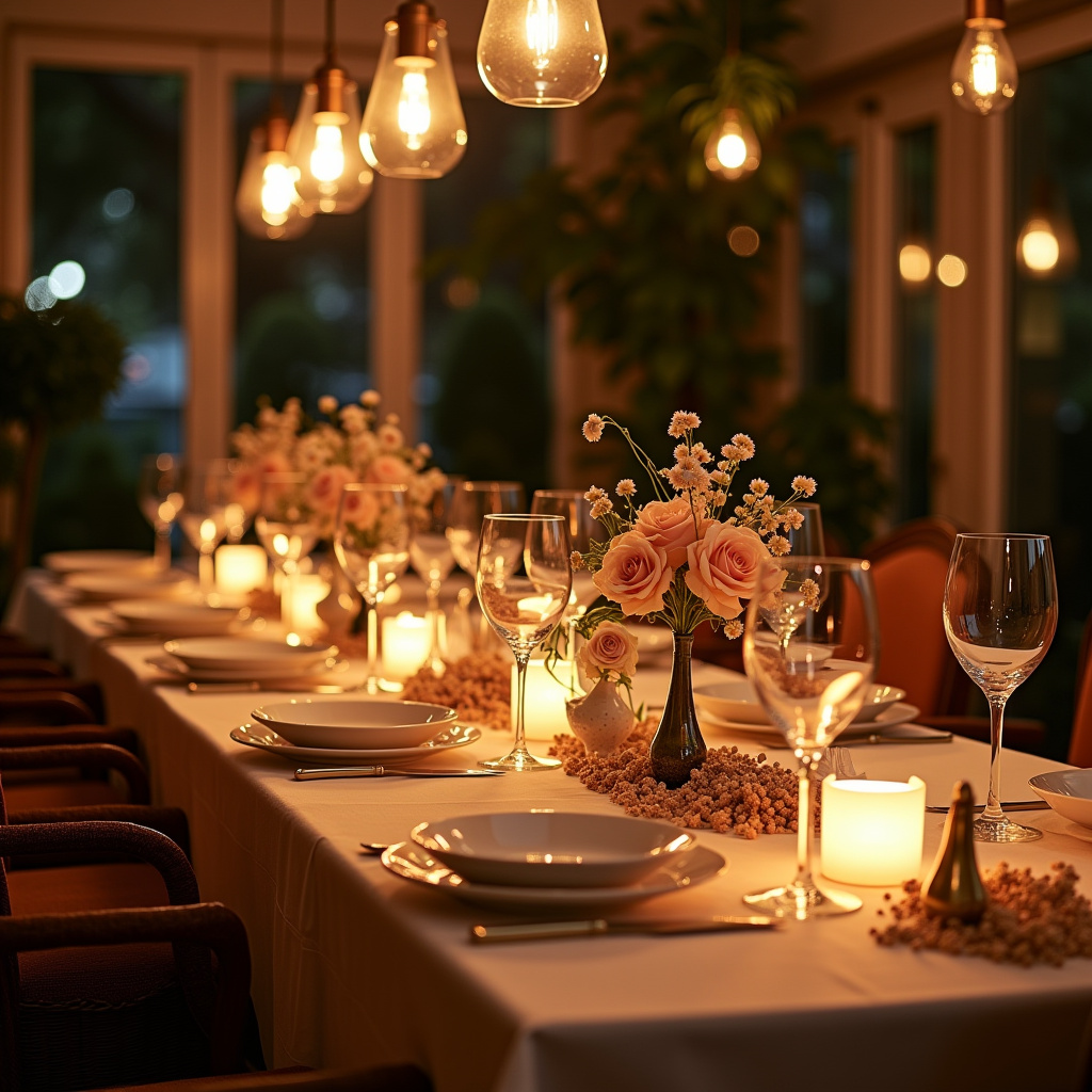 Illustration for The Beginner's Guide to Elegant Dinner Party Themes - Image 1