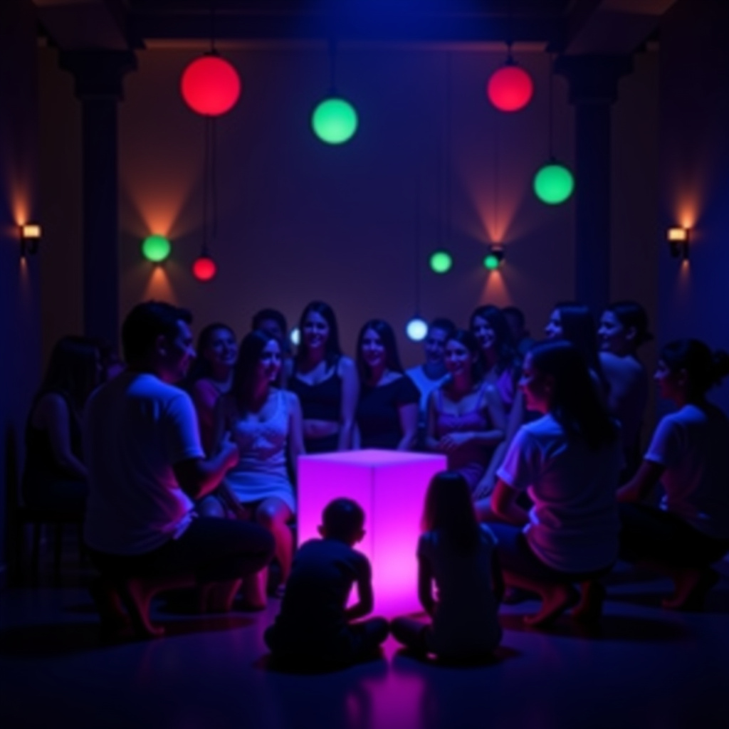 Illustration for Teenager Party Themes at Home vs Elegant Dinner Party Themes - Image 1