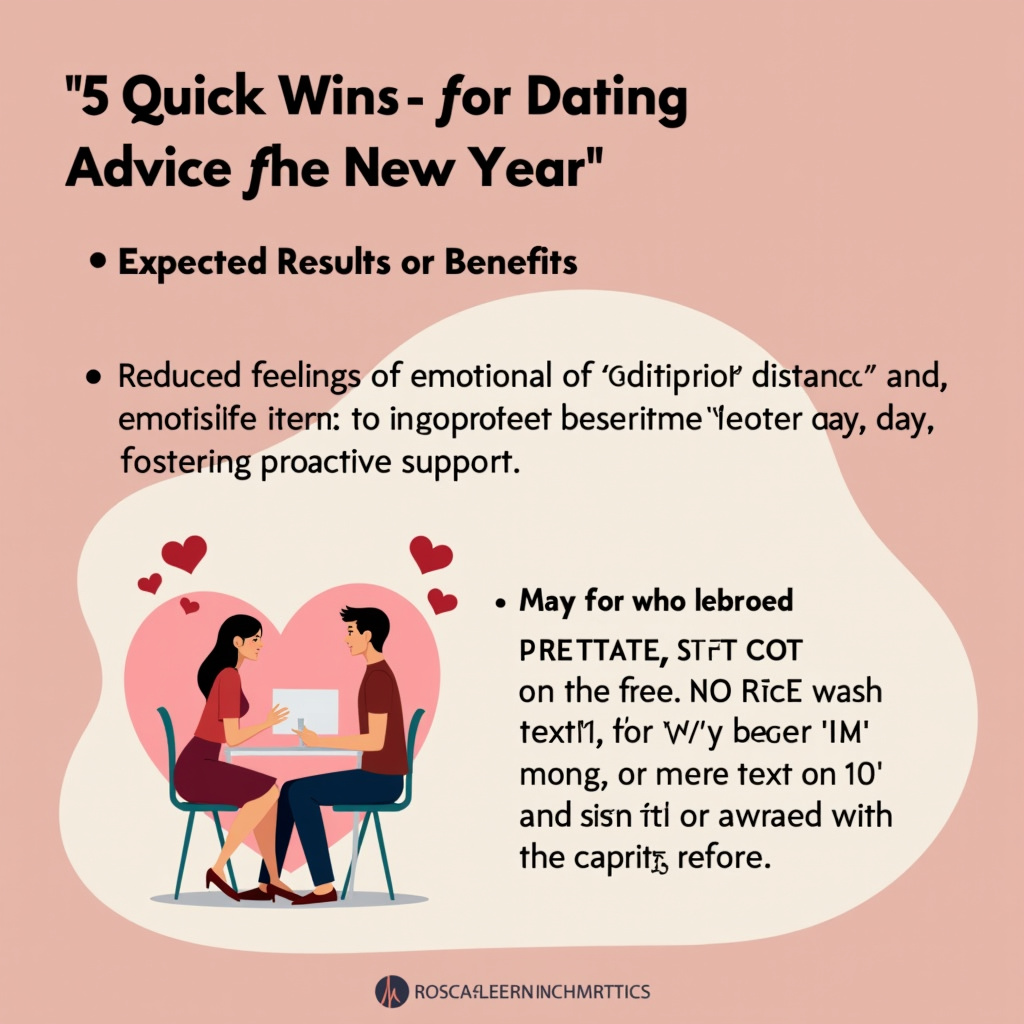 Illustration for 5 Quick Wins for Dating Advice for the New Year - Image 1