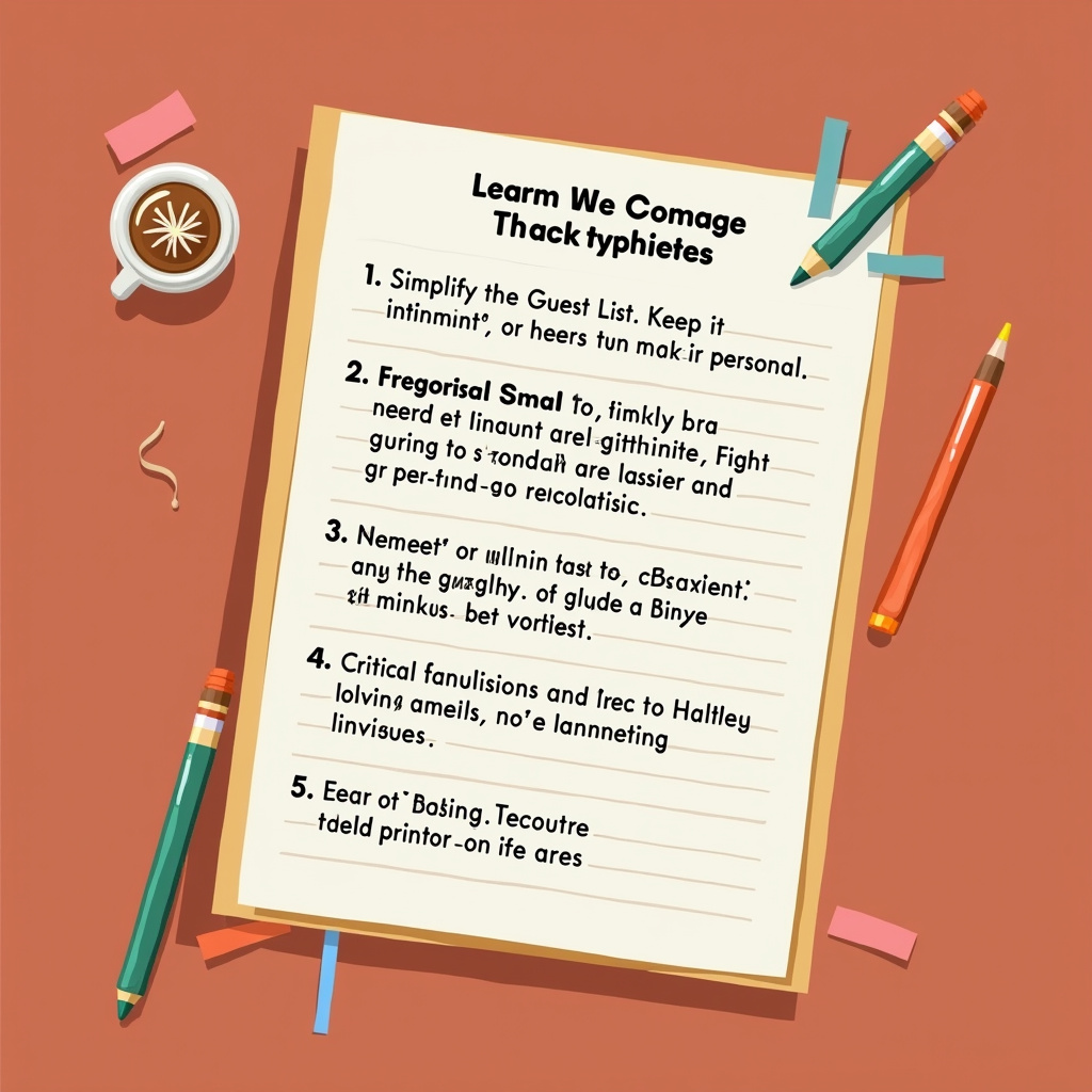 Illustration for The Ultimate Guide to Last Minute Party Ideas & Free Checklists - Image 1