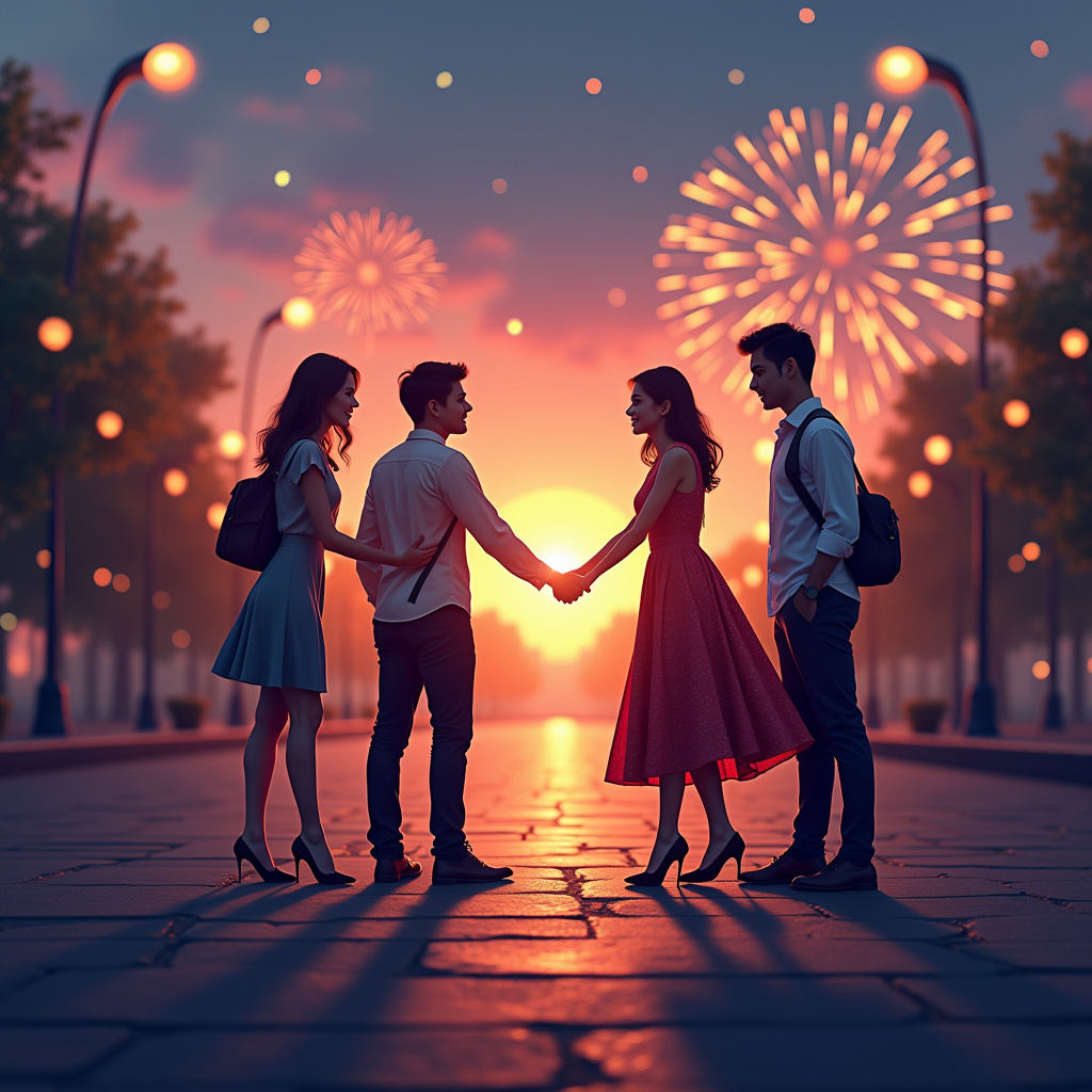 Illustration for Staying Connected vs. New Year Dating: Which Wins? - Image 1