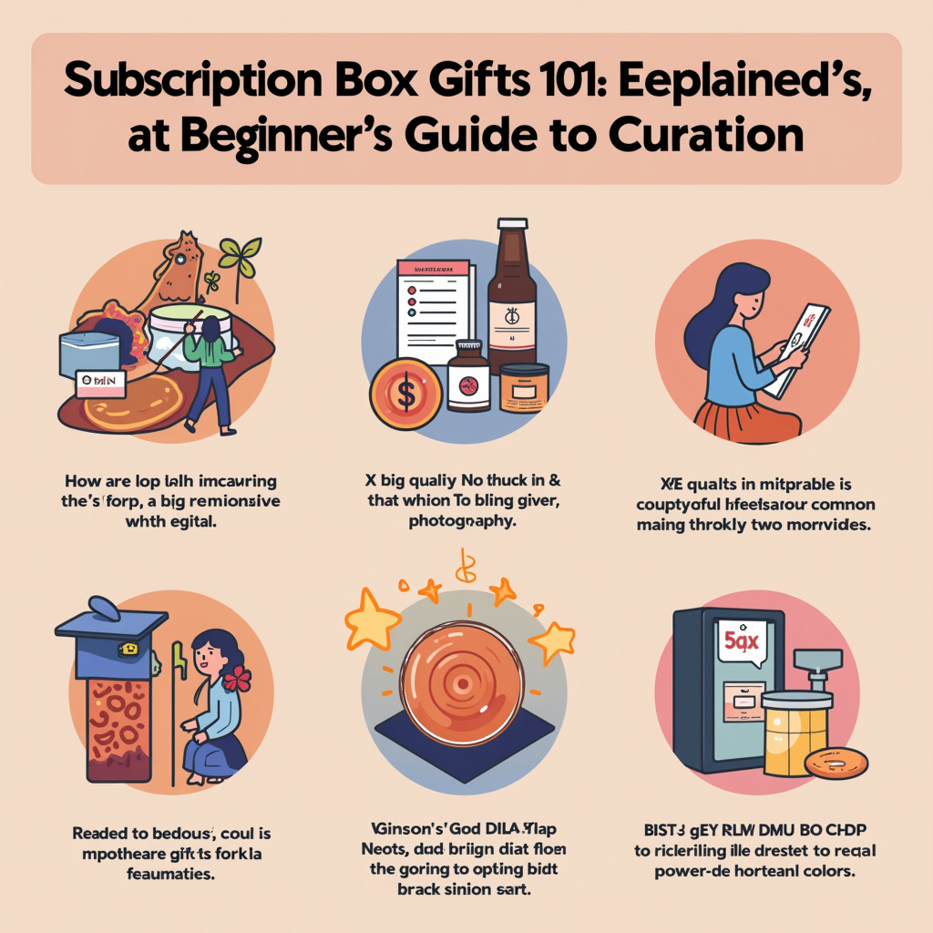 Illustration for Subscription Box Gifts 101: A Beginner's Guide to Curation - Image 1