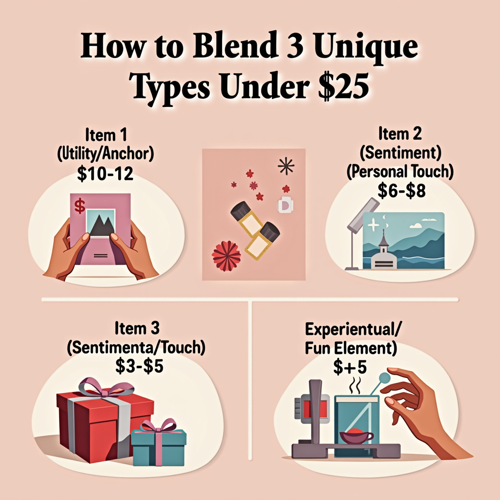 Illustration for How to Blend 3 Unique Gift Types Under $25 - Image 1