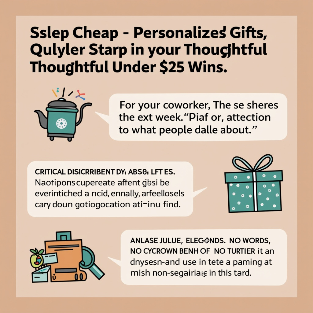 Illustration for Cheap Personalized Gifts 101: Thoughtful Under $25 Wins - Image 2