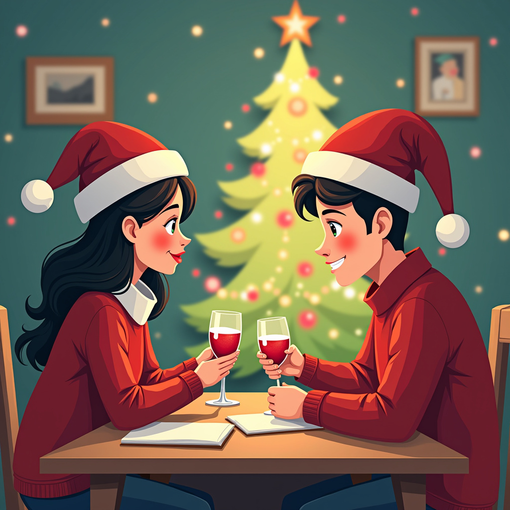 Illustration for Holiday Relationship Advice vs. New Year Dating: A Showdown - Image 2