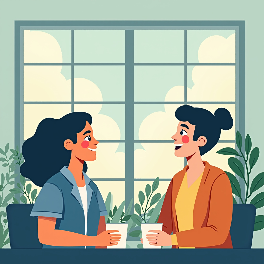 Illustration for Navigating Stress: The Beginner's Guide to Connection - Image 2