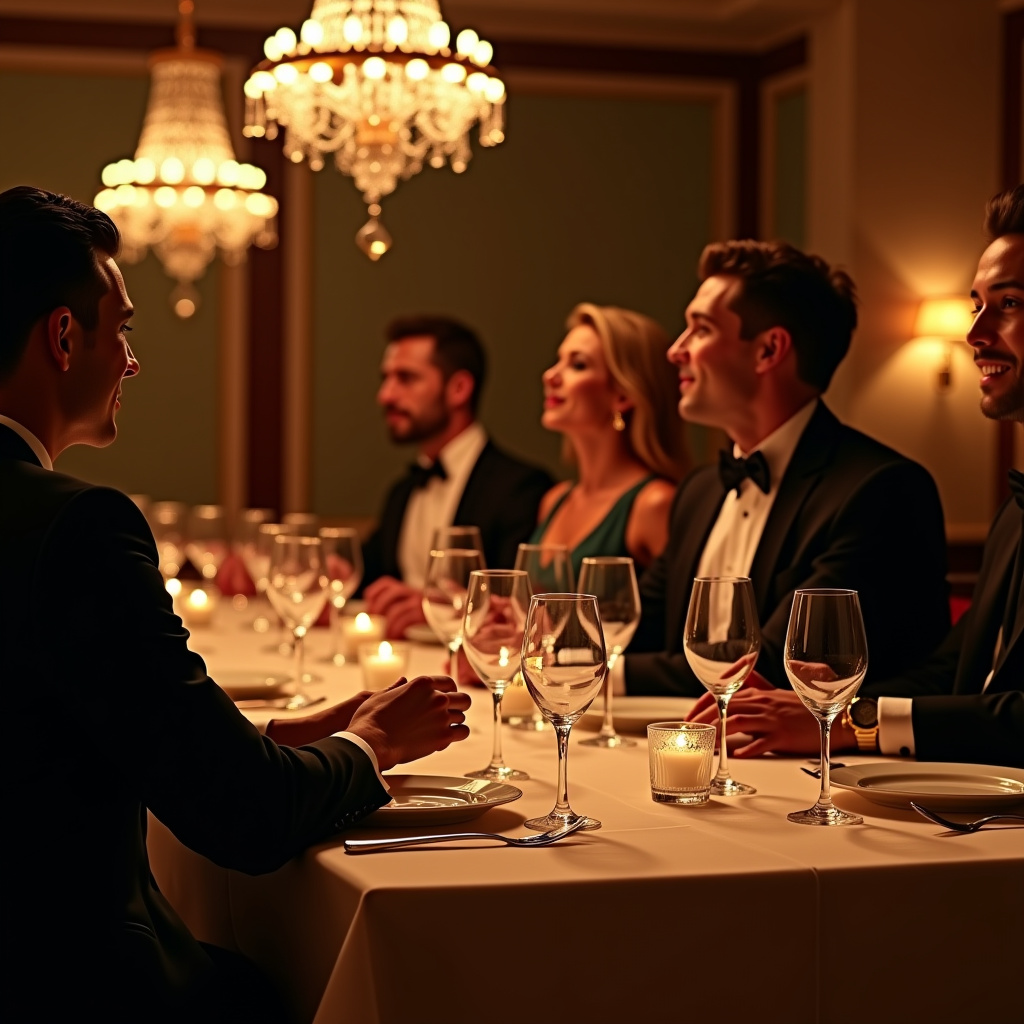 Illustration for Pro Tips: How to Host Elegant Dinner Party Themes Better - Image 3