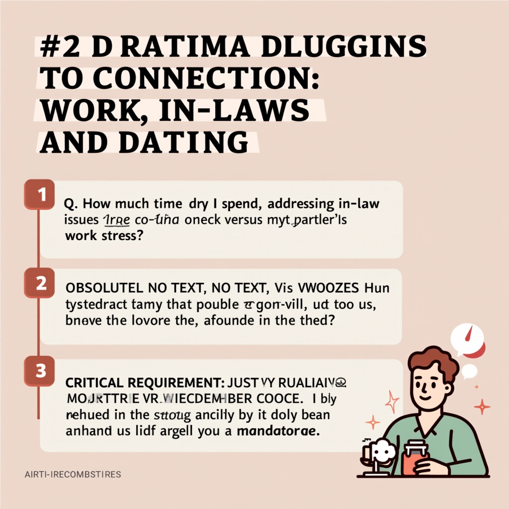 Illustration for The Ultimate Guide to Connection: Work, In-Laws, and Dating - Image 3