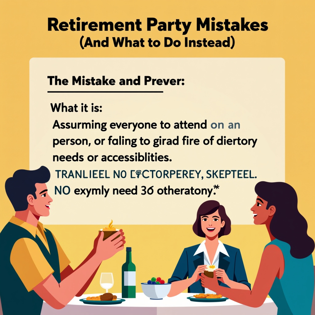 Illustration for 4 Retirement Party Mistakes (And What to Do Instead) - Image 3