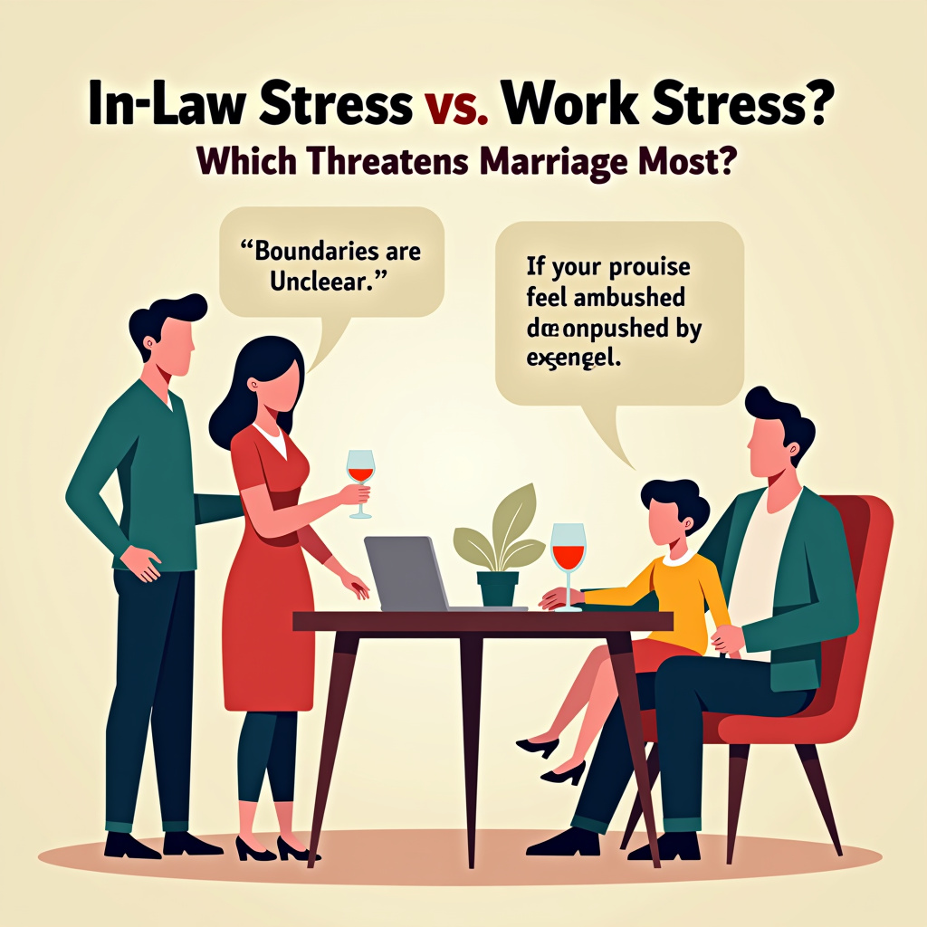 Illustration for In-Law Stress vs. Work Stress: Which Threatens Marriage Most? - Image 3