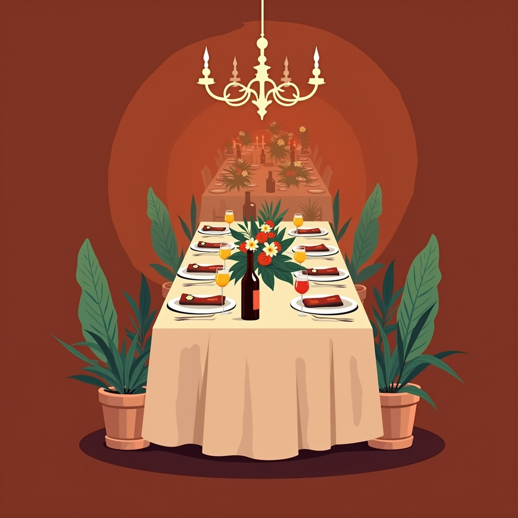 Illustration for What 5 Planners Say About Elegant Dinner Themes & Menus - Image 3