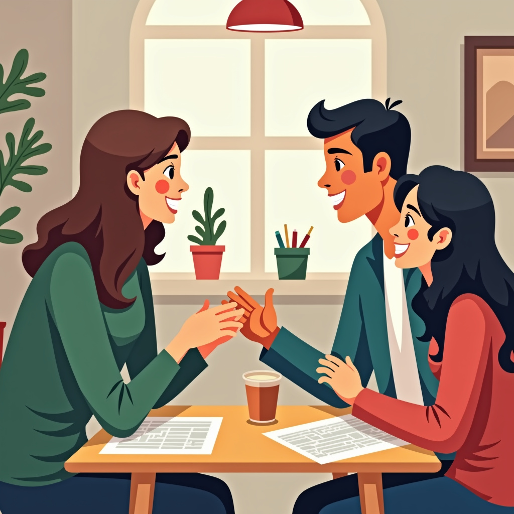 Illustration for In-Law Harmony vs. Work Reconnection: Which to Prioritize? - Image 3