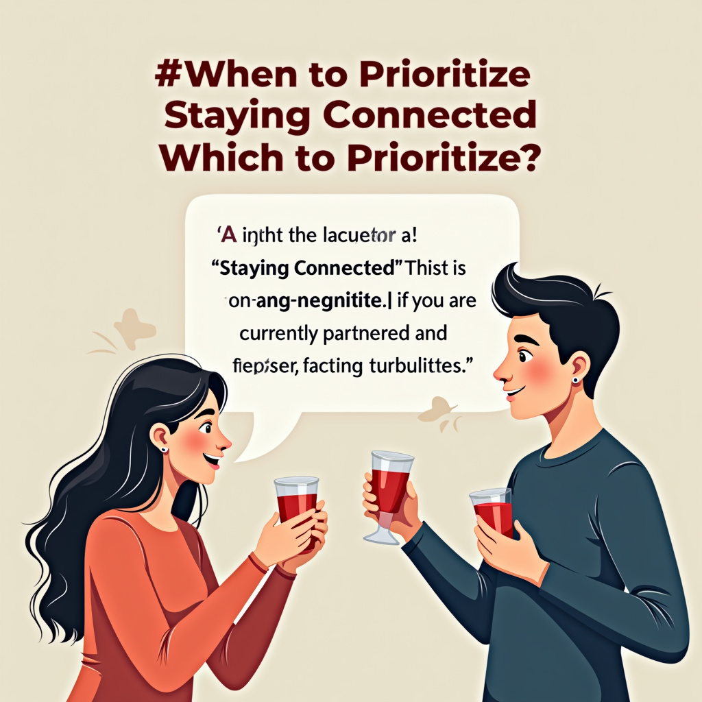 Illustration for Staying Connected vs. Dating Advice: Which to Prioritize? - Image 3