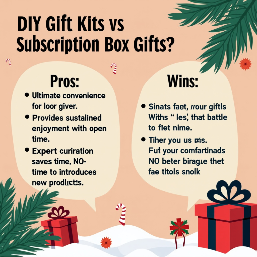 Illustration for DIY Gift Kits vs Subscription Box Gifts: Which Wins? - Image 3
