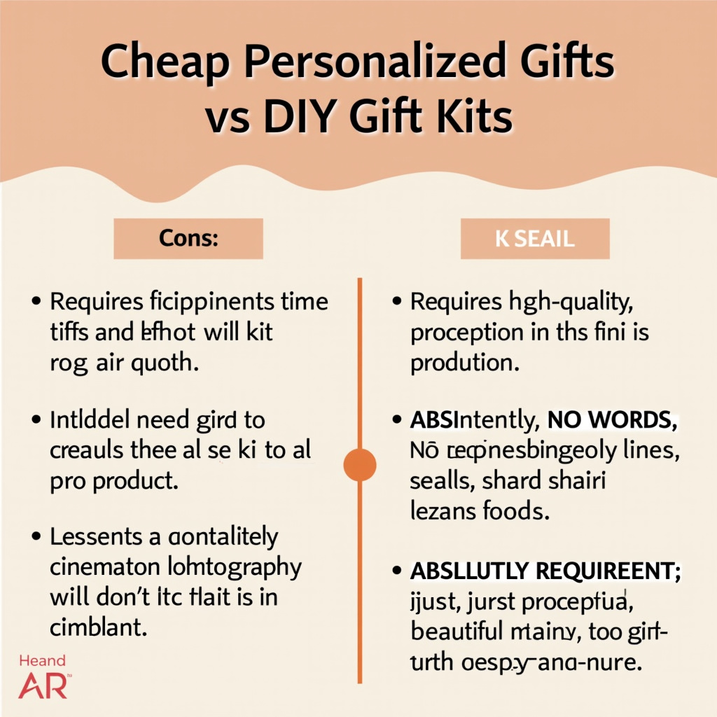 Illustration for Cheap Personalized Gifts vs DIY Gift Kits: The $25 Showdown - Image 3