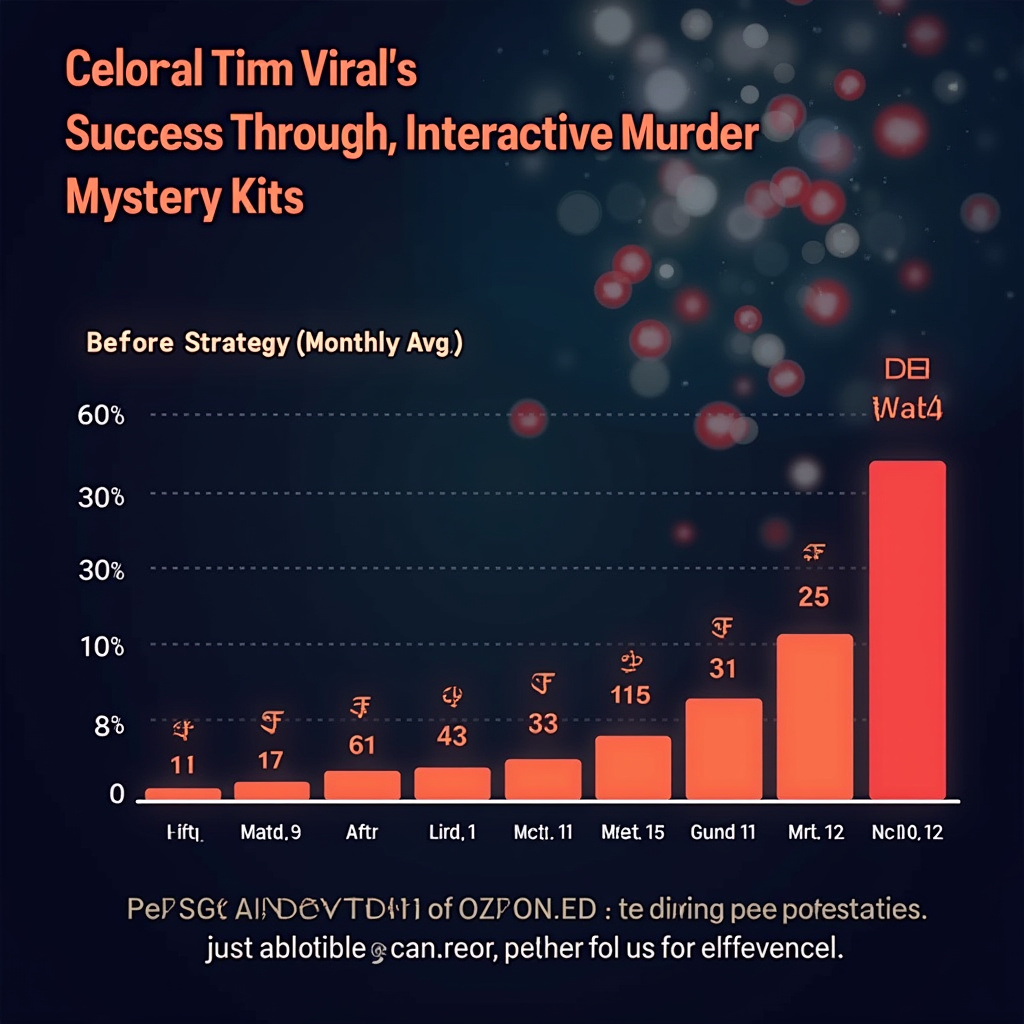 Illustration for Case Study: Viral Success Through Interactive Murder Mystery Kits - Image 3