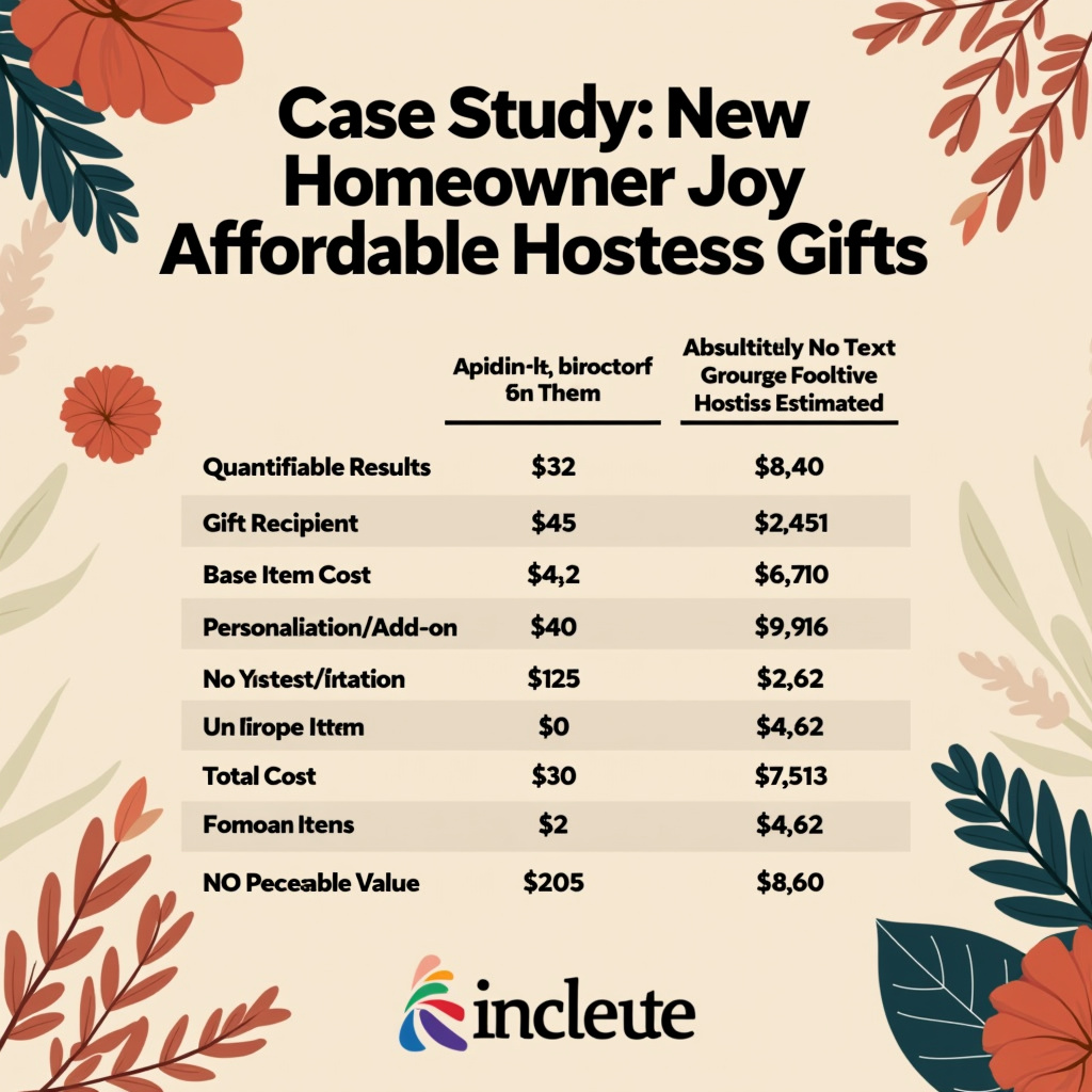Illustration for Case Study: New Homeowner Joy Through Best Affordable Hostess Gifts - Image 3