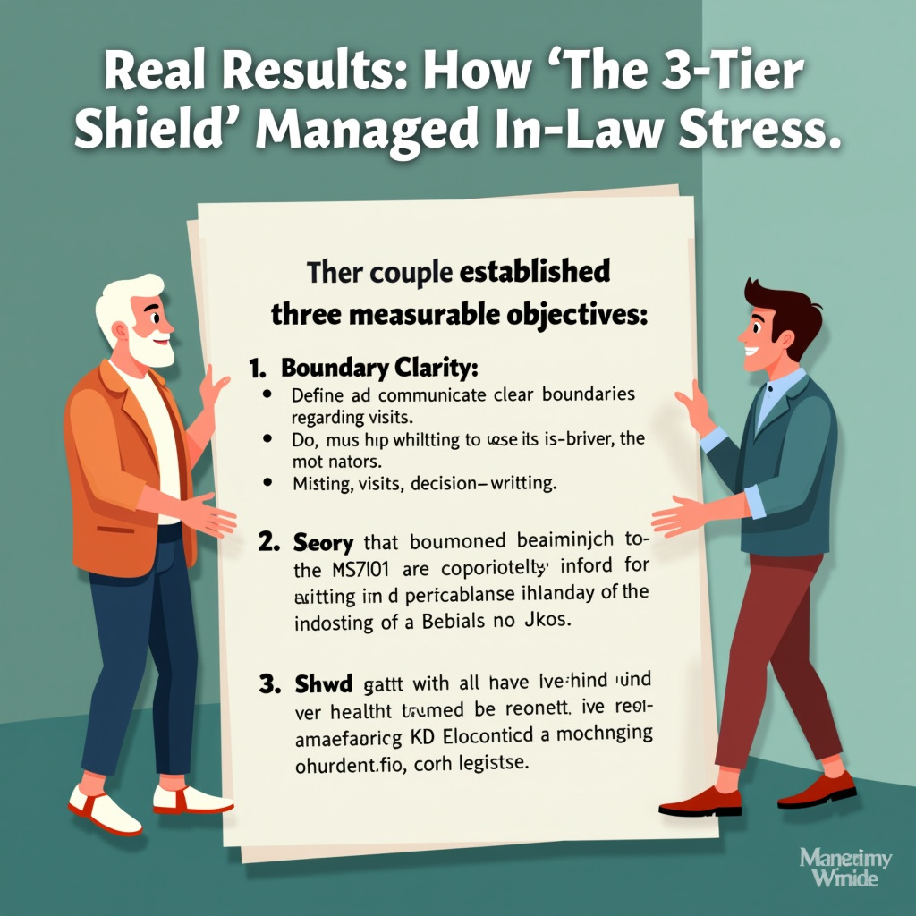 Illustration for Real Results: How 'The 3-Tier Shield' Managed In-Law Stress - Image 1