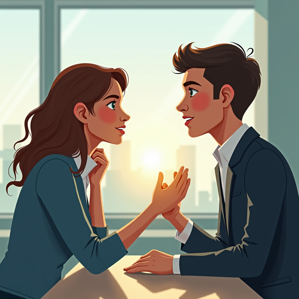 Illustration for Case Study: Connection During Work Stress via Effective Communication - Image 1