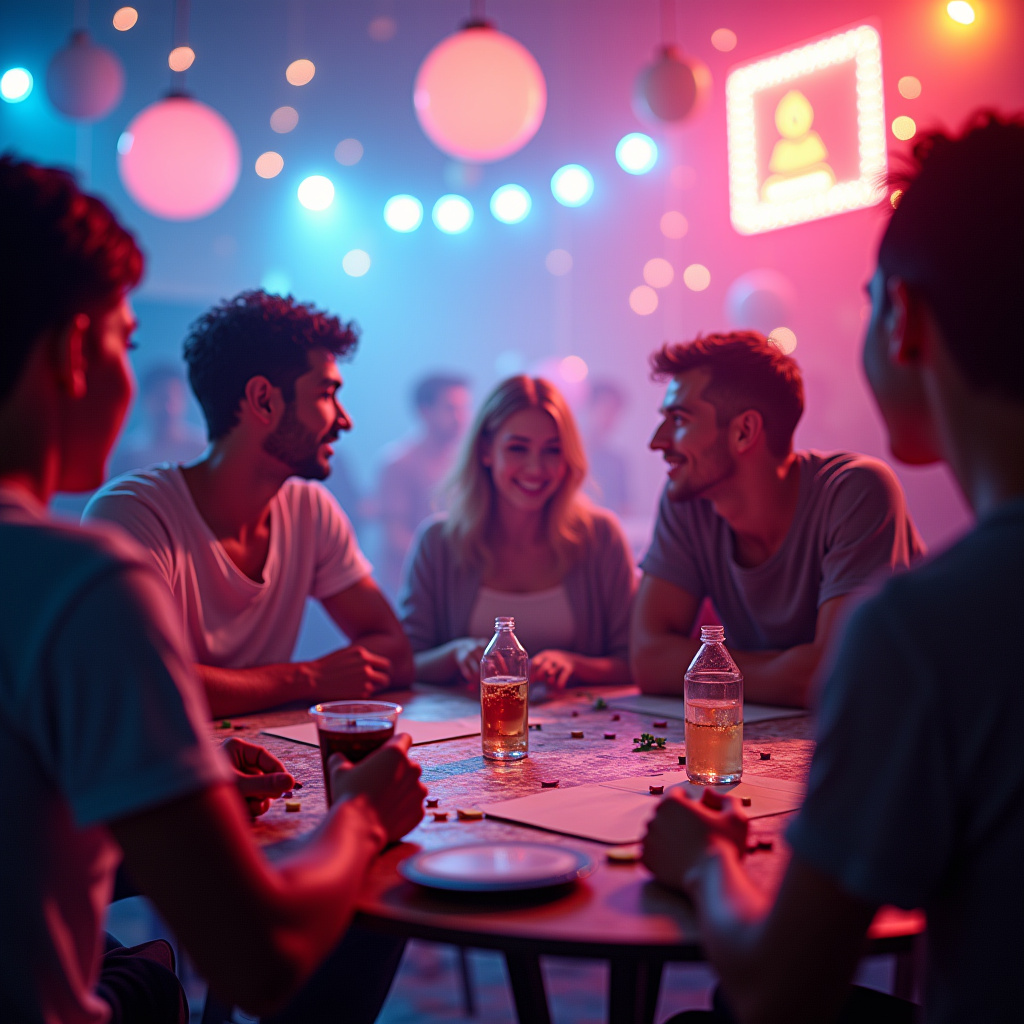 Illustration for DIY Party Games vs. Virtual Party Games: The Ultimate Showdown - Image 1