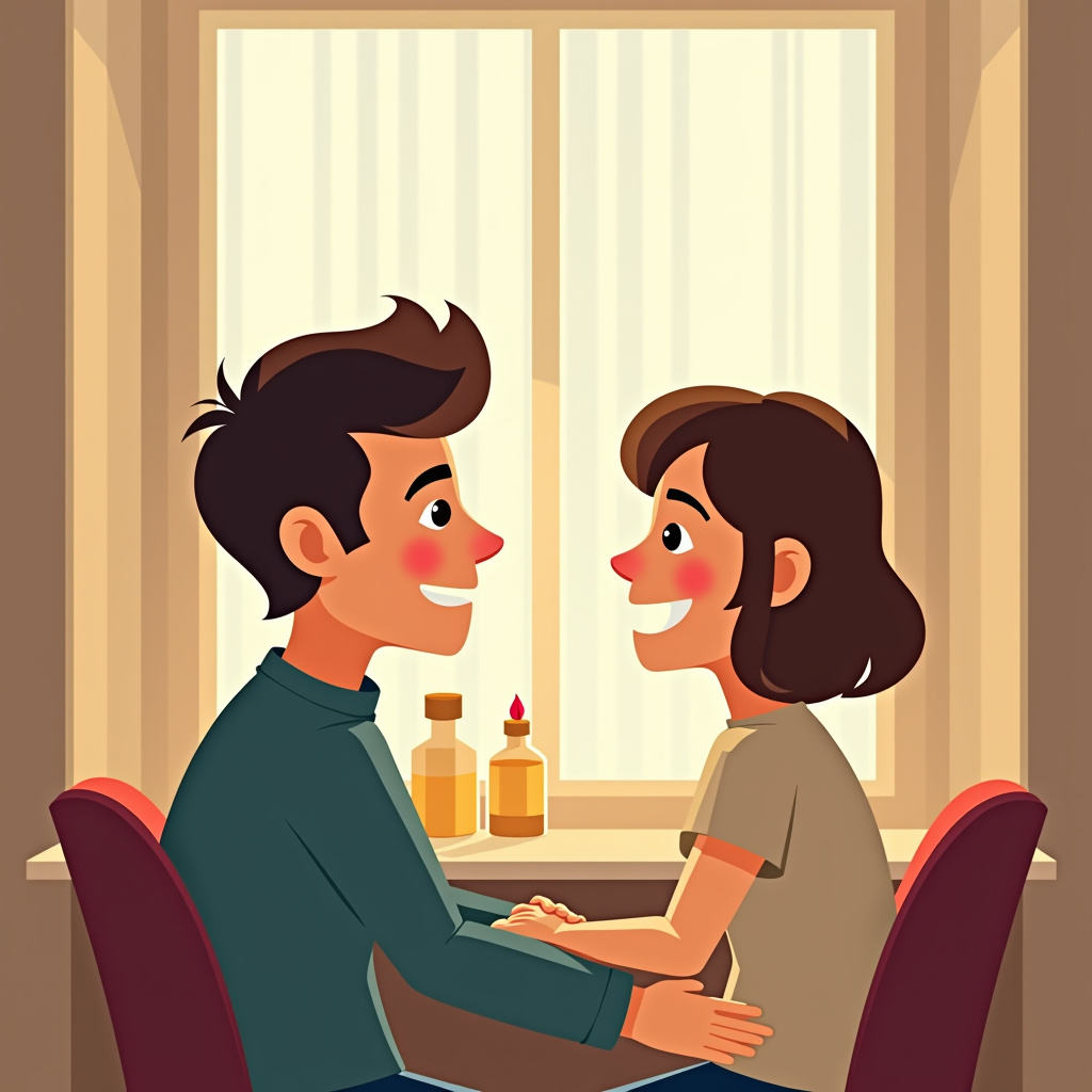 Illustration for Case Study: Reconnection Through Effective Communication in Marriage - Image 1