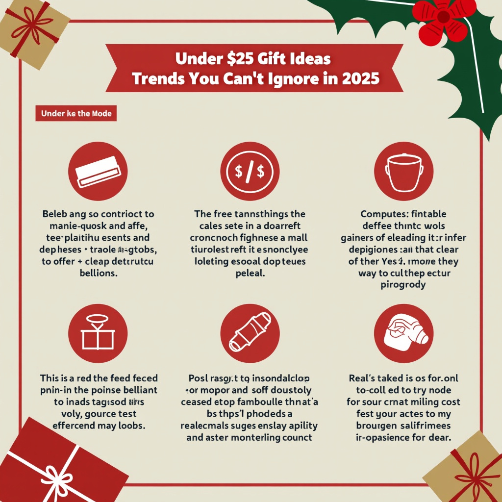 Illustration for Under $25 Gift Ideas Trends You Can't Ignore in 2025 - Image 1