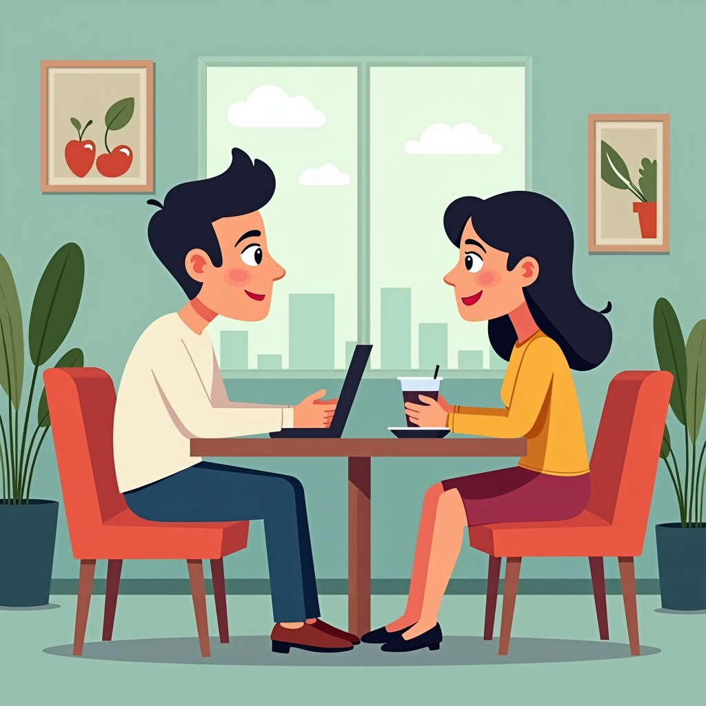 Illustration for How to Reconnect When Partner Pulls Away During Work Stress - Image 1