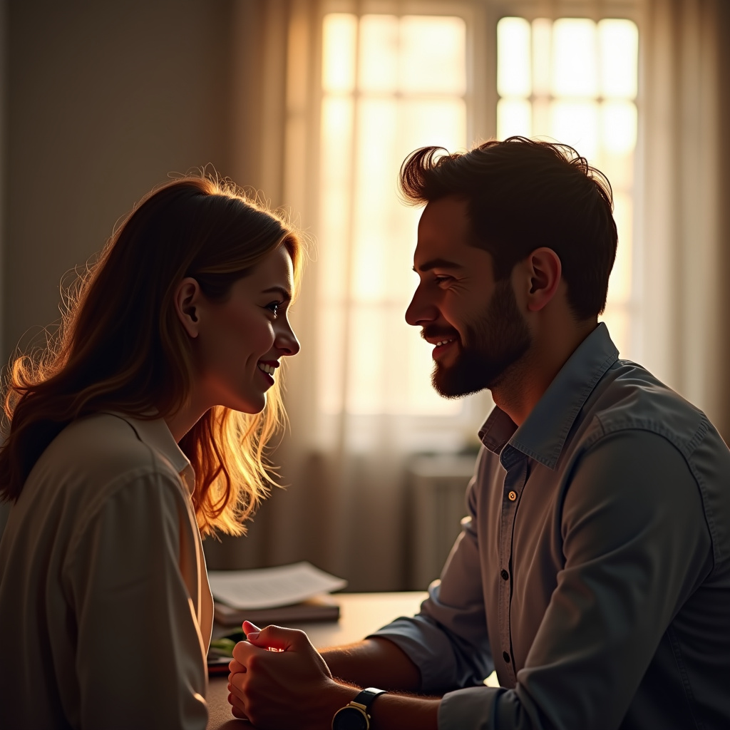 Illustration for How to Reconnect When Partner Pulling Away During Work Stress - Image 2