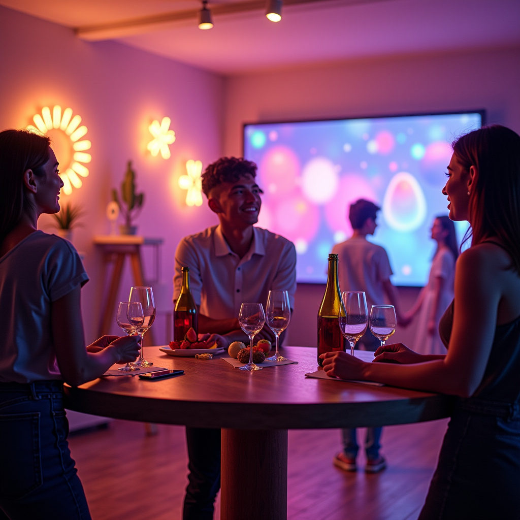 Illustration for Party Ideas Trends for 2027: Next-Gen Interactive & Home Themes - Image 2