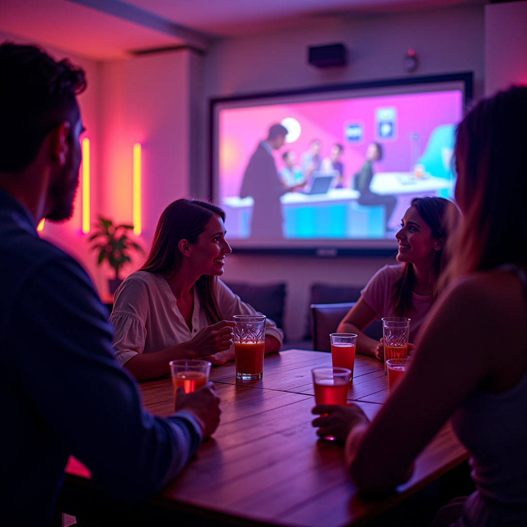 Illustration for Party Ideas Trends for 2024: Next-Gen Interactive Hosting - Image 3