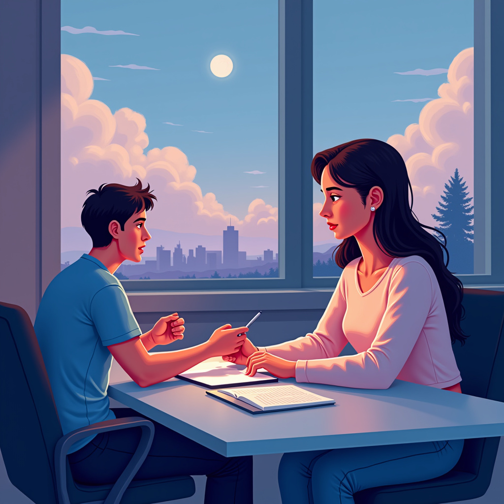 Illustration for Case Study: Connection During Work Stress via Effective Communication - Image 3