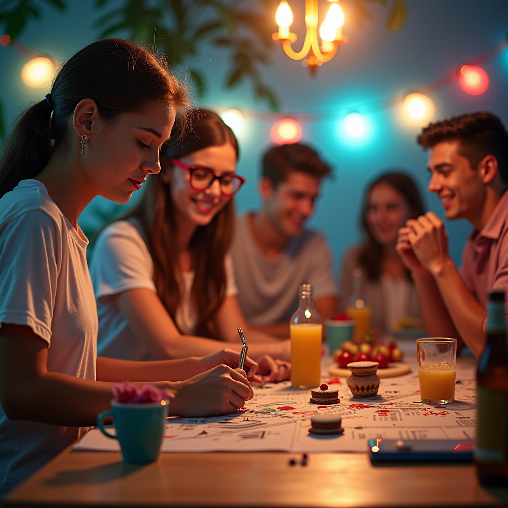 Illustration for How to Plan Teenager Party Themes at Home Using DIY Games - Image 3