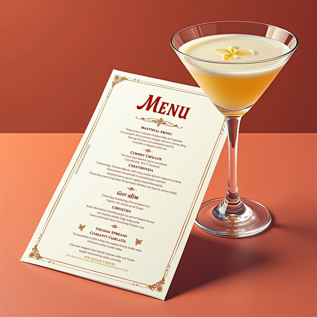 Illustration for How to Combine Themes with Themed Cocktail Menus - Image 3
