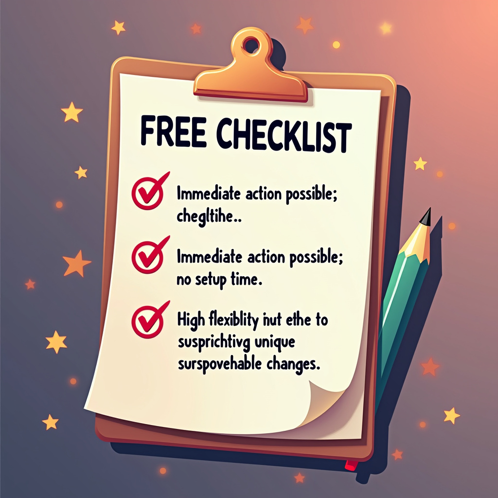 Illustration for Last Minute Planning vs. Free Checklist: Which Saves Your Party? - Image 3