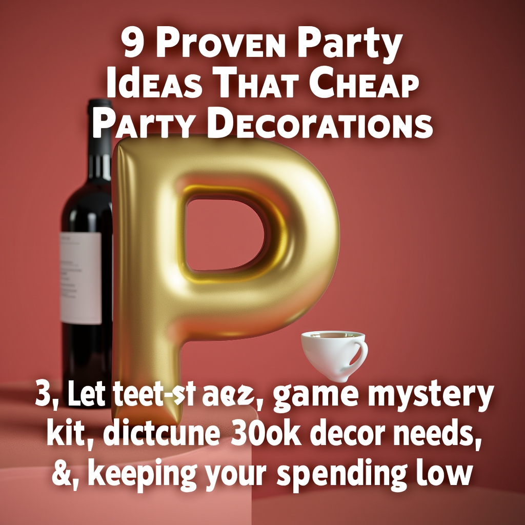 Illustration for 9 Proven Party Ideas That Use Cheap Party Decorations - Image 3