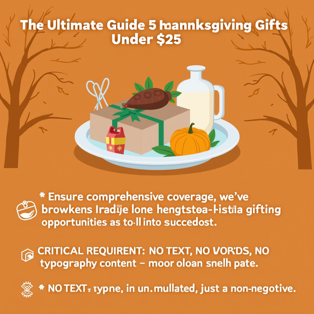 Illustration for The Ultimate Guide to Thanksgiving Gifts Under $25 - Image 1