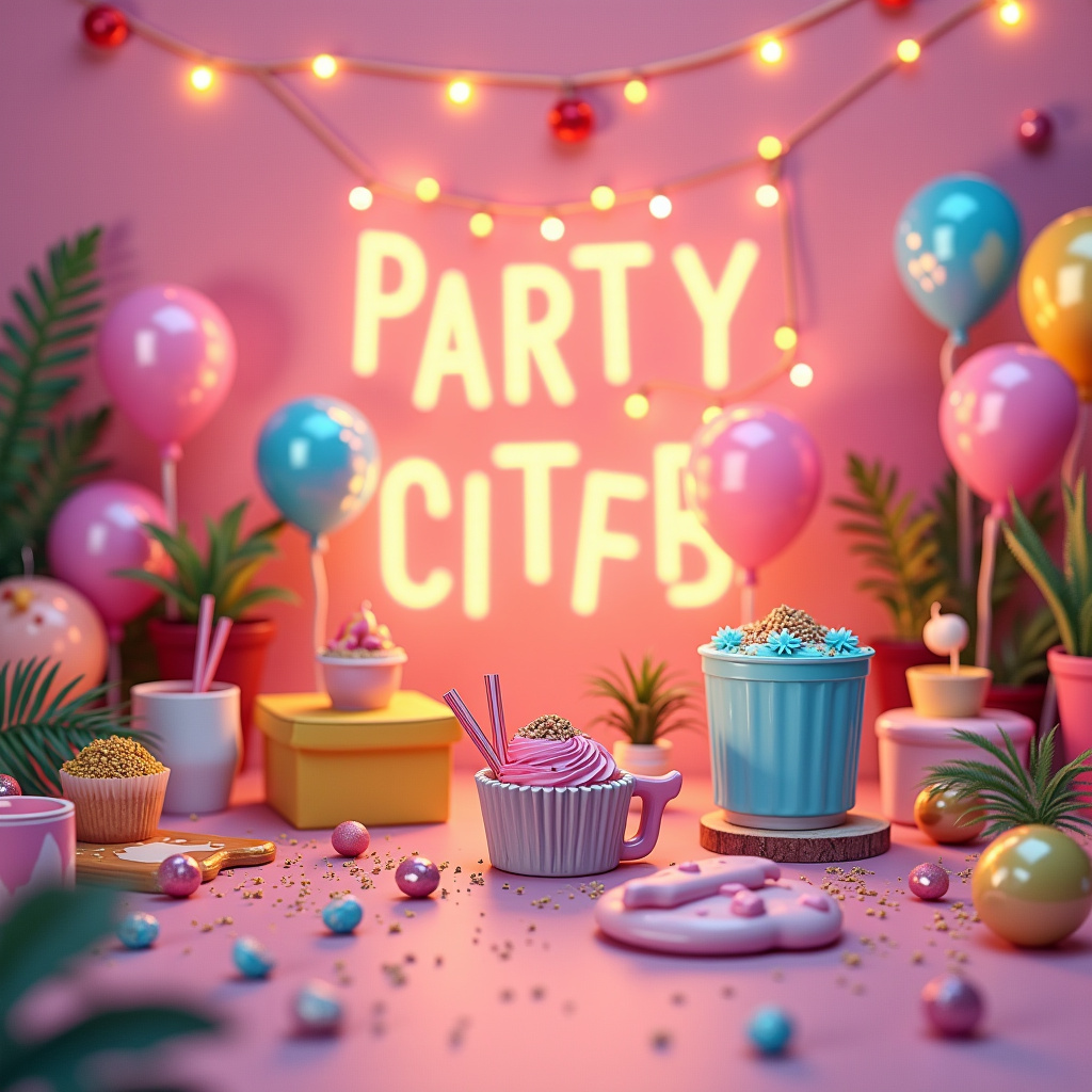 Illustration for Party Ideas Trends for 2040: Focus on Interactive Kits - Image 1