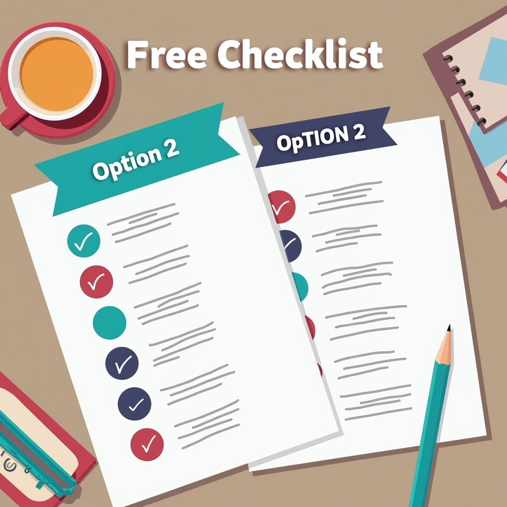 Illustration for Last Minute Planning vs. Free Checklist: A Complete Comparison - Image 1