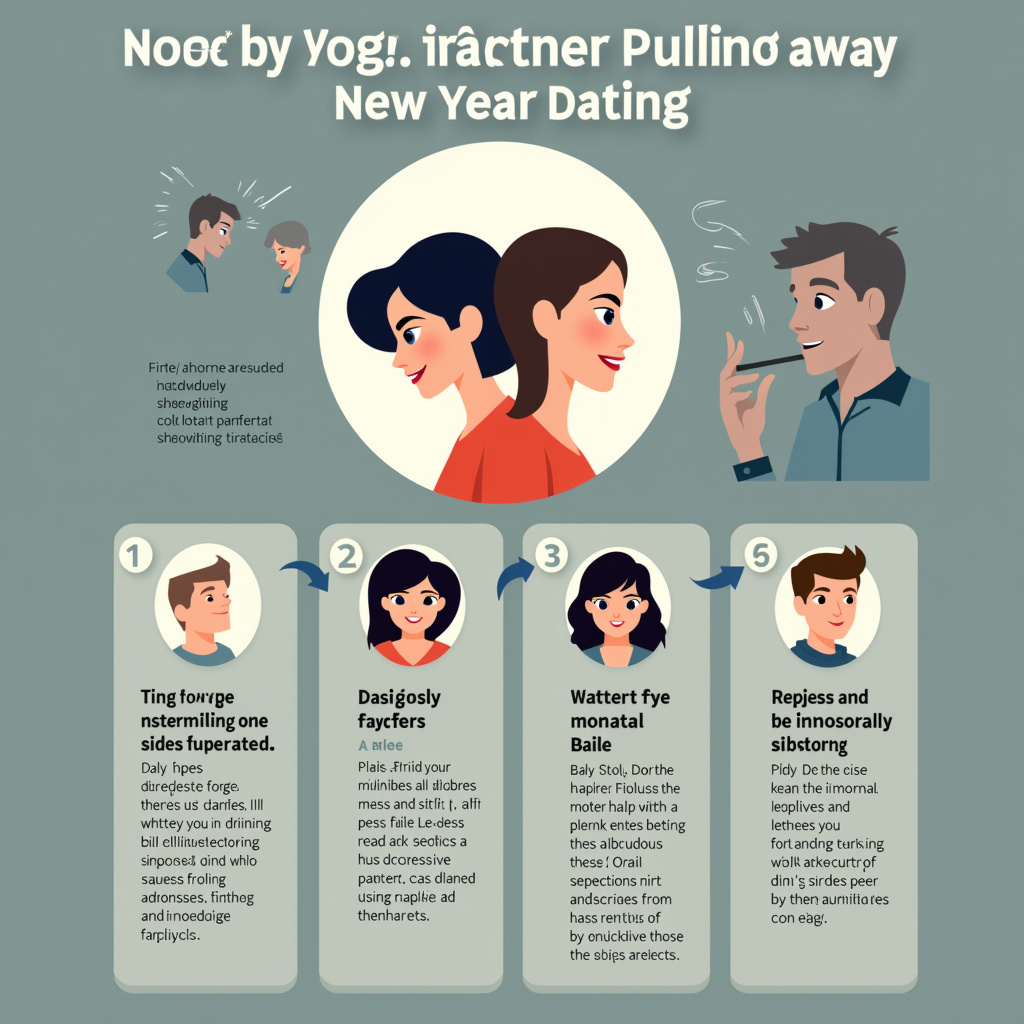 Illustration for How to Spot Partner Pulling Away in New Year Dating - Image 1