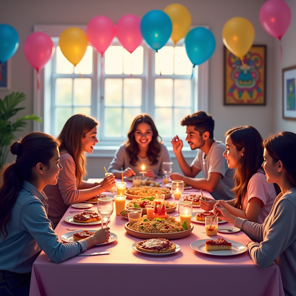 Illustration for Case Study: Viral Success Through Teenager Party Themes at Home - Image 1