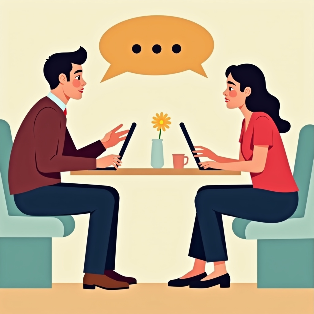Illustration for 5 Quick Effective Communication Tips for Dating & Work Stress - Image 1