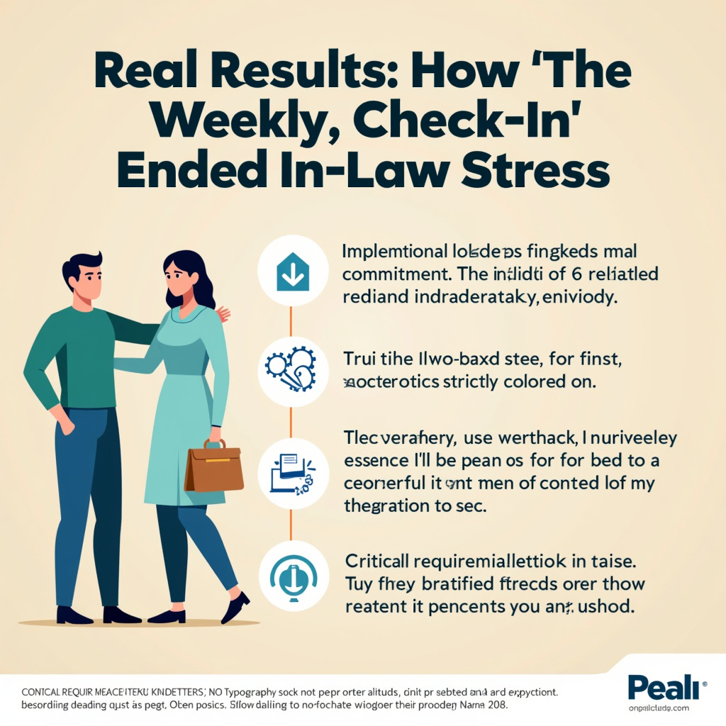 Illustration for Real Results: How 'The Weekly Check-In' Ended In-Law Stress - Image 2