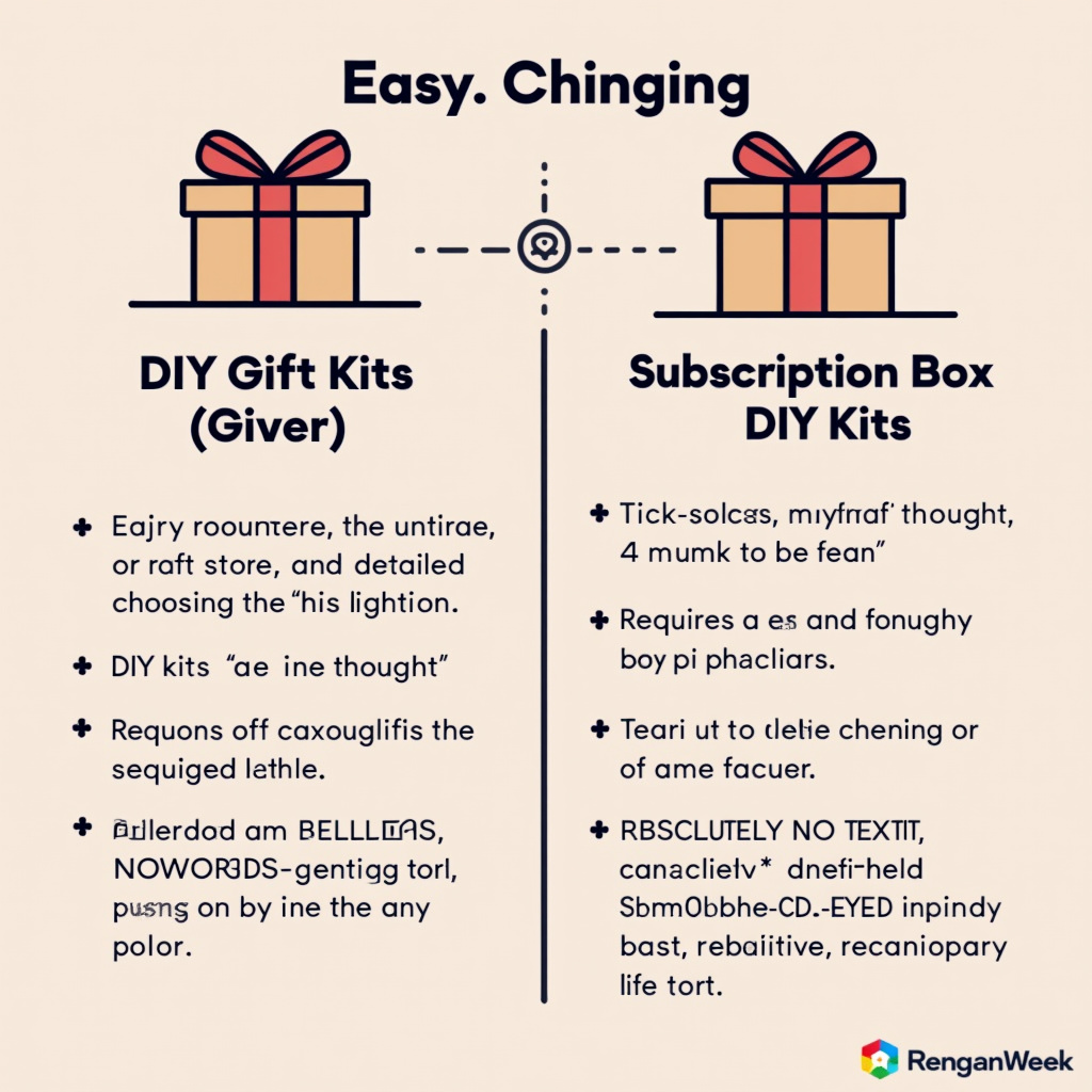 Illustration for DIY Gift Kits vs. Subscription Box Gifts: A Complete Comparison - Image 2