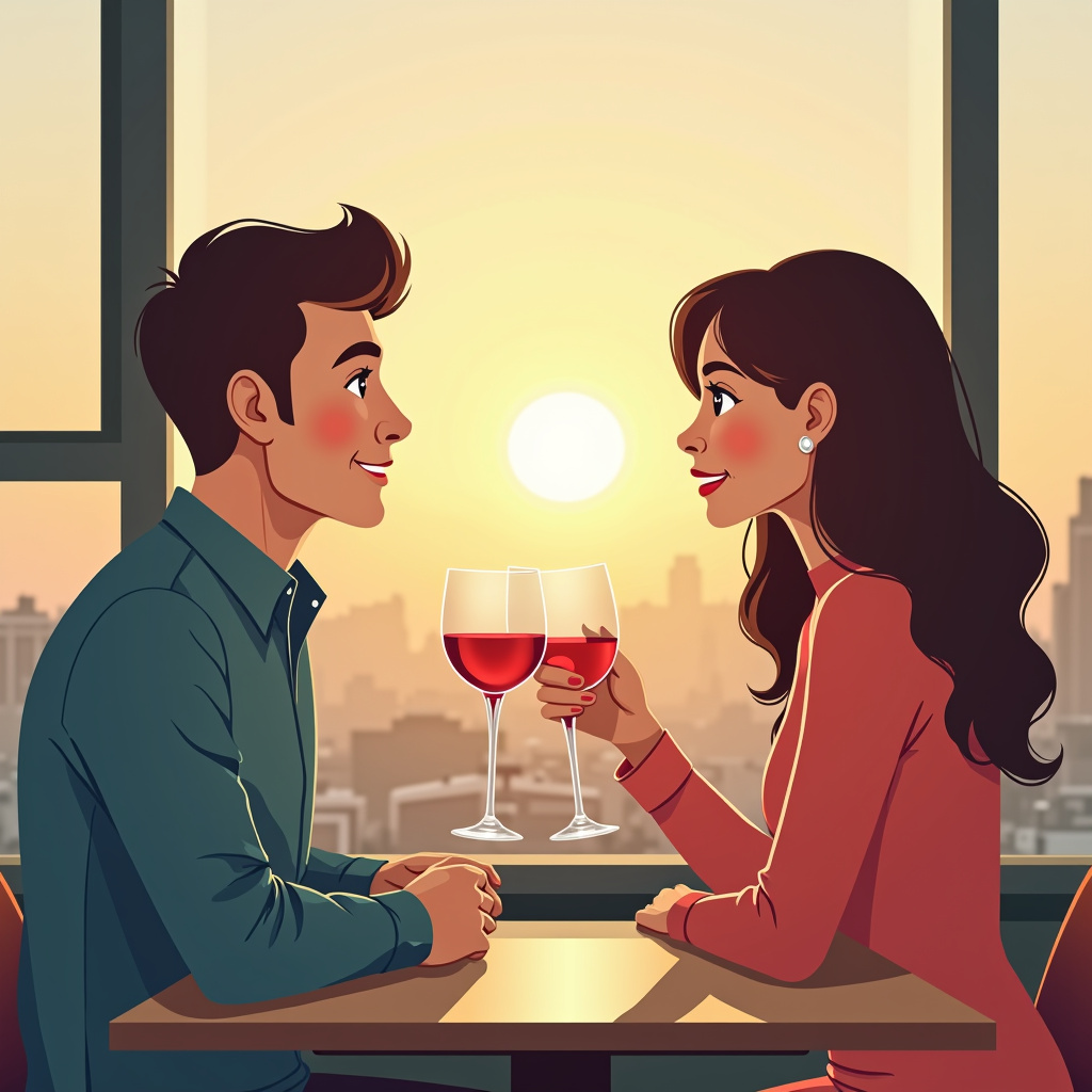 Illustration for Case Study: Connection Through Dating Advice During Work Stress - Image 2