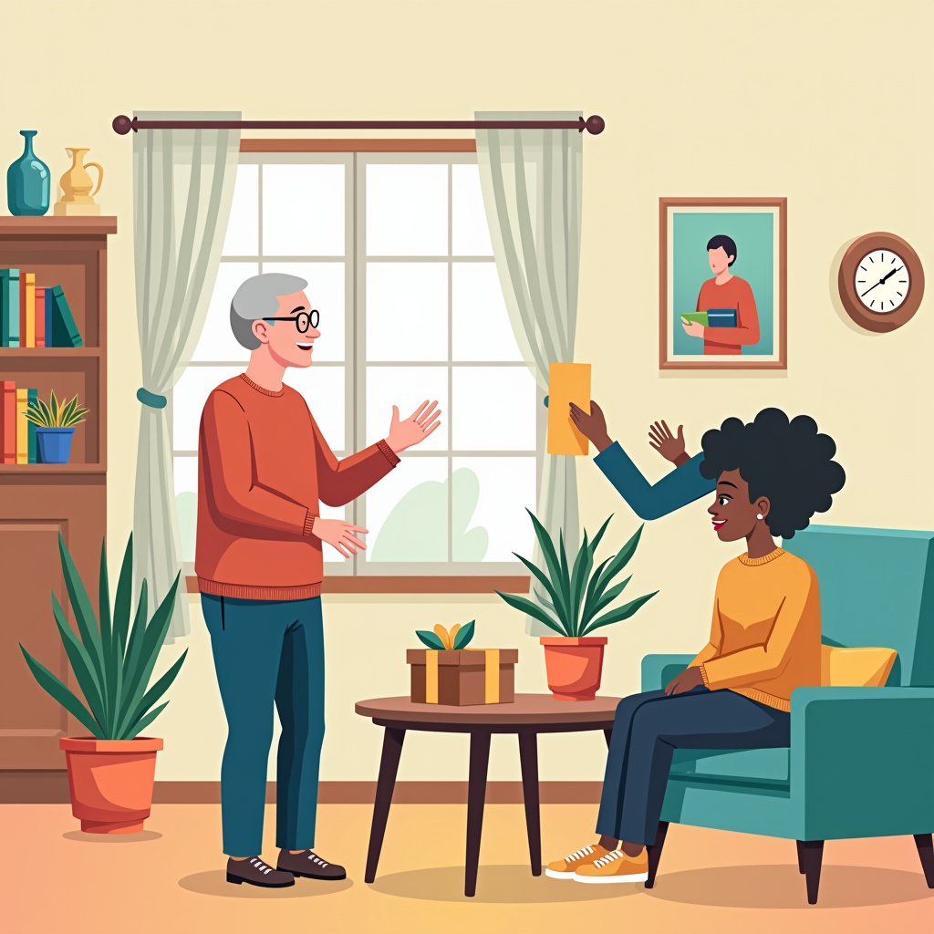 Illustration for How to Assemble 4 Thoughtful Gifts for Elderly Parents - Image 2