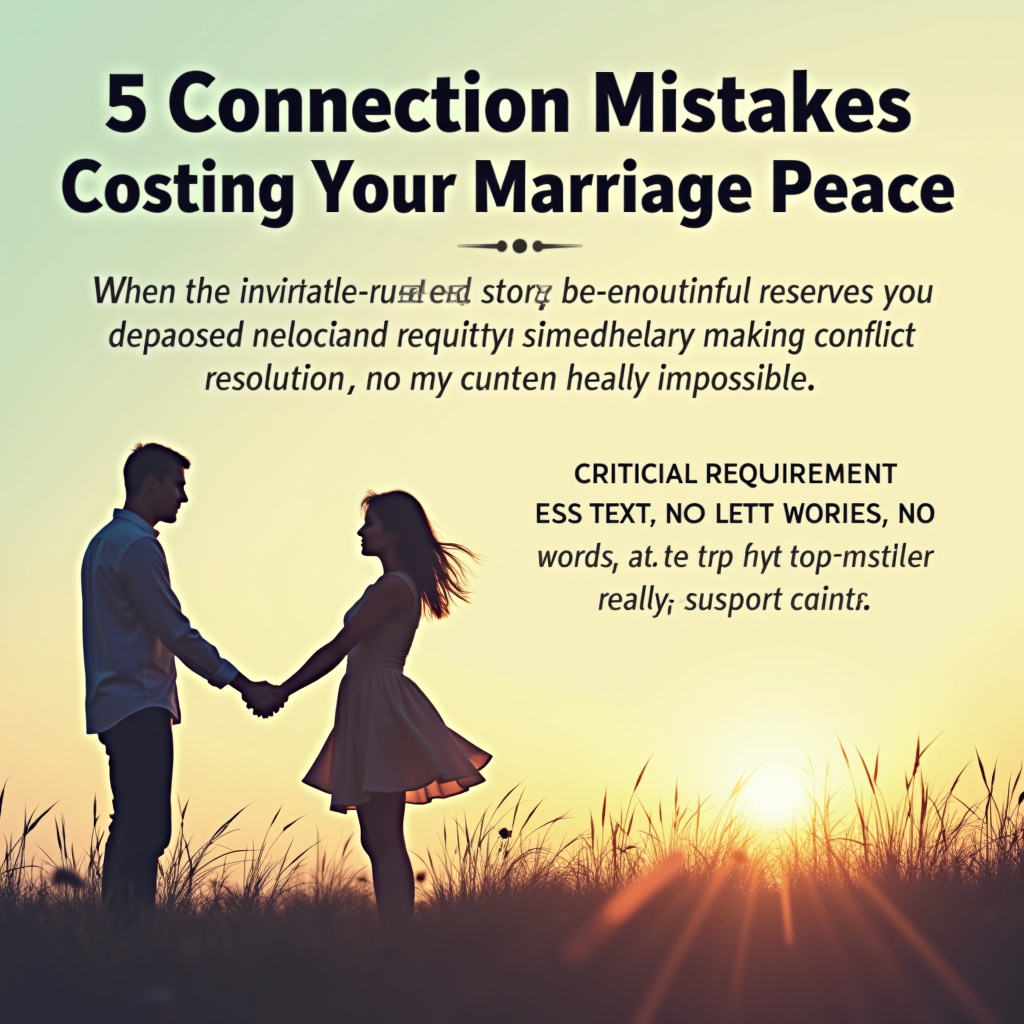 Illustration for 5 Connection Mistakes Costing Your Marriage Peace - Image 2