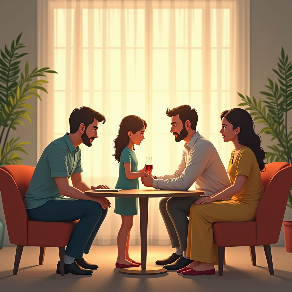 Illustration for Top 5 Scripts for Connection During Work & In-Law Stress - Image 2