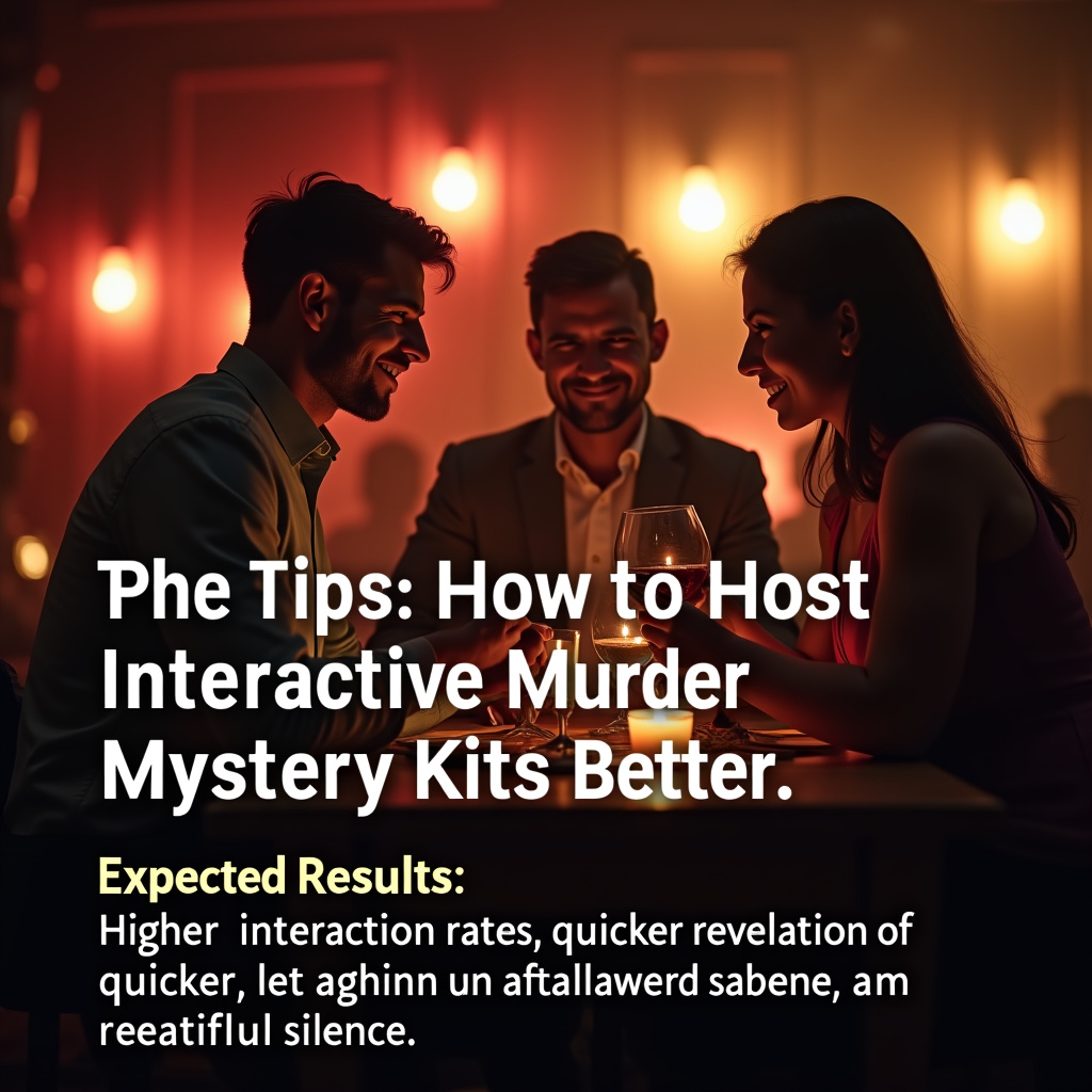 Illustration for Pro Tips: How to Host Interactive Murder Mystery Party Kits Better - Image 2