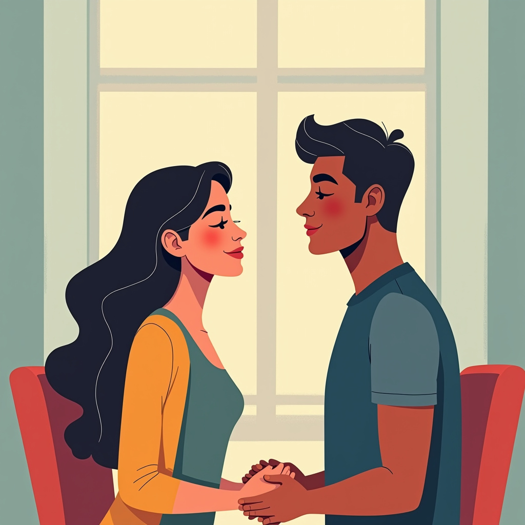 Illustration for How to Use Dating Advice to Stay Connected During Work Stress - Image 2