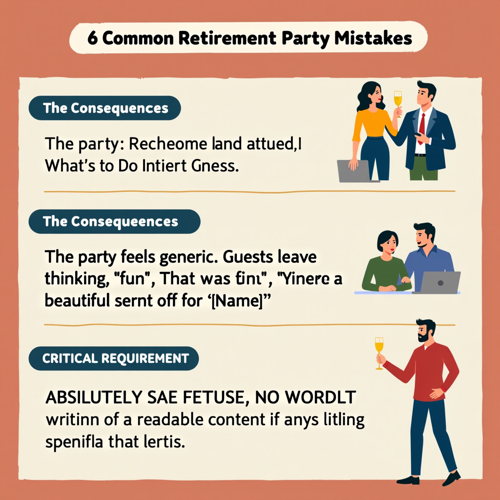 Illustration for 6 Common Retirement Party Mistakes (And What to Do Instead) - Image 3